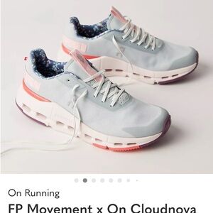 On Running Women's Cloudnova Sneakers - White and Coral